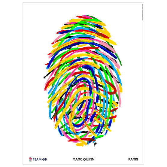 Marc Quinn Team Spirit Team GB poster